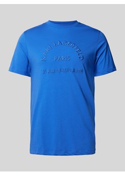 T-shirt z wyhaftowanym logo ze sklepu Peek&Cloppenburg  w kategorii T-shirty męskie - zdjęcie 170966573