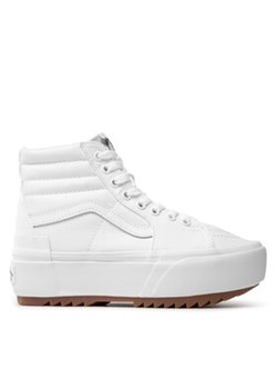 Vans Sneakersy Sk8-Hi Stacked VN0A4BTWL5R1 Biały ze sklepu MODIVO w kategorii Trampki damskie - zdjęcie 170968260