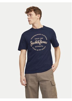Jack&Jones T-Shirt Forest 12247972 Granatowy Standard Fit ze sklepu MODIVO w kategorii T-shirty męskie - zdjęcie 170968344