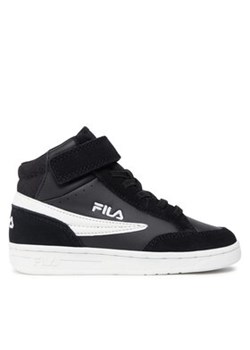 Fila Sneakersy Crew Velcro Mid Kids FFK0122.80010 Czarny ze sklepu MODIVO w kategorii Buty sportowe dziecięce - zdjęcie 170968583