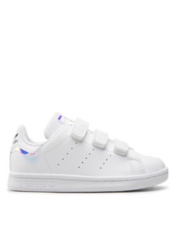 adidas Sneakersy Stan Smith GY4241 Biały ze sklepu MODIVO w kategorii Buty sportowe dziecięce - zdjęcie 170968672