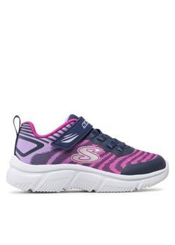 Skechers Sneakersy Fierce Flash 302478L/NVPK Fioletowy ze sklepu MODIVO w kategorii Buty sportowe dziecięce - zdjęcie 170968774