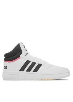 adidas Sneakersy Hoops 3.0 GW5455 Biały ze sklepu MODIVO w kategorii Buty sportowe damskie - zdjęcie 170968882