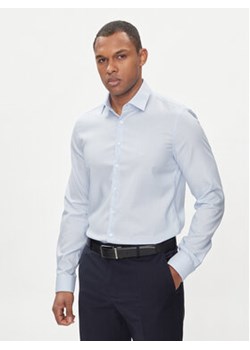 Calvin Klein Koszula K10K112588 Niebieski Slim Fit ze sklepu MODIVO w kategorii Koszule męskie - zdjęcie 170968971