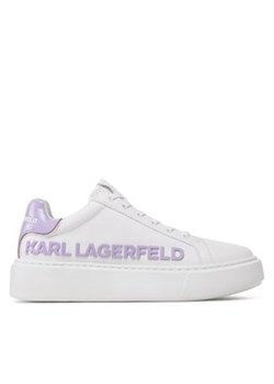 KARL LAGERFELD Sneakersy KL62210 Biały ze sklepu MODIVO w kategorii Buty sportowe damskie - zdjęcie 170969274