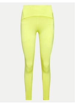 Deha Legginsy D02037 Żółty Skinny Fit ze sklepu MODIVO w kategorii Spodnie damskie - zdjęcie 170969552