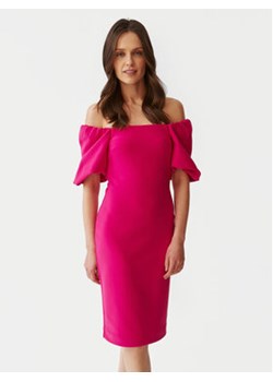 Tatuum Sukienka koktajlowa Semiko T2406.195 Różowy Slim Fit ze sklepu MODIVO w kategorii Sukienki - zdjęcie 170970372