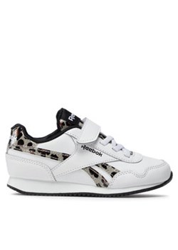 Reebok Sneakersy Royal Cl Jog 3.0 1 GW3720 Biały ze sklepu MODIVO w kategorii Buty sportowe dziecięce - zdjęcie 170970471