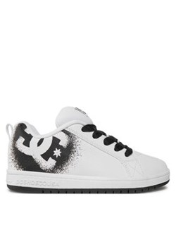 DC Sneakersy Court Graffik ADBS100207 Czarny ze sklepu MODIVO w kategorii Buty sportowe dziecięce - zdjęcie 170970531