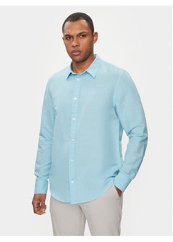 Lee Koszula Patch 112349050 Niebieski Regular Fit ze sklepu MODIVO w kategorii Koszule męskie - zdjęcie 170970542