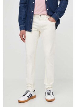 Pepe Jeans jeansy TAPERED JEANS męskie kolor beżowy PM207390WI5 ze sklepu ANSWEAR.com w kategorii Jeansy męskie - zdjęcie 170972151