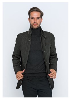 GIORGIO DI MARE Skórzana kurtka w kolorze ciemnobrązowym ze sklepu Limango Polska w kategorii Kurtki męskie - zdjęcie 170974780
