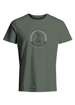Jack &amp; Jones Koszulka w kolorze khaki ze sklepu Limango Polska w kategorii T-shirty męskie - zdjęcie 170975161