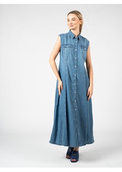 Pinko Sukienka "Ostacoli" | 100702 A0MM | Kobieta | Niebieski ze sklepu ubierzsie.com w kategorii Sukienki - zdjęcie 170976220