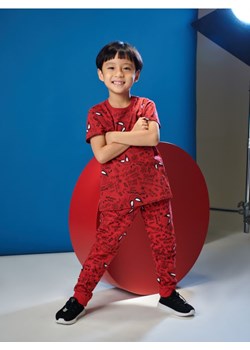 Sinsay - Spodnie dresowe Spiderman - fioletowy ze sklepu Sinsay w kategorii Spodnie chłopięce - zdjęcie 170977803