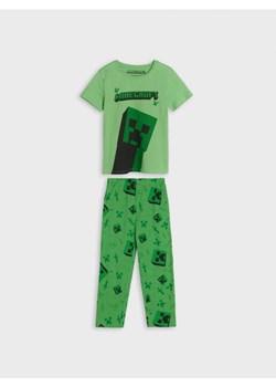 Sinsay - Piżama Minecraft - zielony ze sklepu Sinsay w kategorii Piżamy dziecięce - zdjęcie 170977820