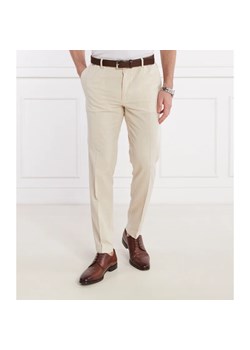 BOSS BLACK Spodnie Kane-DS | Tapered fit | z dodatkiem lnu ze sklepu Gomez Fashion Store w kategorii Spodnie męskie - zdjęcie 170980320