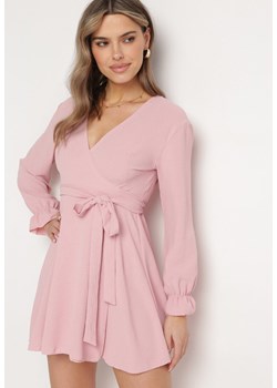Różowa Sukienka Dyninca ze sklepu Born2be Odzież w kategorii Sukienki - zdjęcie 170982384