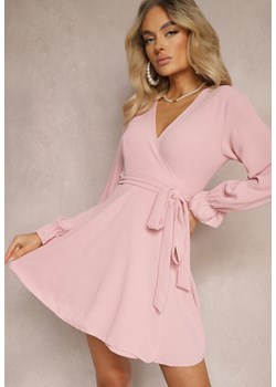 Różowa Sukienka Parthameia ze sklepu Renee odzież w kategorii Sukienki - zdjęcie 170983090