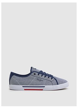 Pepe Jeans Sneakersy w kolorze niebiesko-szarym ze sklepu Limango Polska w kategorii Trampki męskie - zdjęcie 170983684