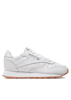 Reebok Sneakersy Classic Leather GZ6098 Biały ze sklepu MODIVO w kategorii Buty sportowe dziecięce - zdjęcie 170984772
