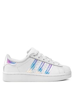 adidas Sneakersy Superstar C FV3147 Biały ze sklepu MODIVO w kategorii Buty sportowe dziecięce - zdjęcie 170984940
