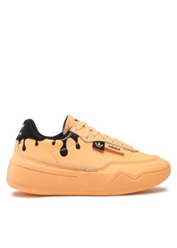 adidas Buty Her Court GY3581 Pomarańczowy ze sklepu MODIVO w kategorii Buty sportowe damskie - zdjęcie 170984963