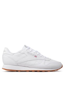 Reebok Sneakersy Classic Leather GY0956 Biały ze sklepu MODIVO w kategorii Buty sportowe damskie - zdjęcie 170985262