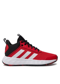 adidas Sneakersy Ownthegame 2.0 GW5487 Czerwony ze sklepu MODIVO w kategorii Buty sportowe męskie - zdjęcie 170985310