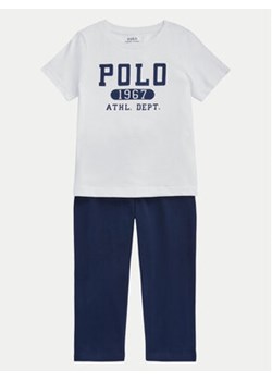 Polo Ralph Lauren Komplet t-shirt i spodnie dresowe 8P0148-BFT Granatowy Regular Fit ze sklepu MODIVO w kategorii Komplety chłopięce - zdjęcie 170985420