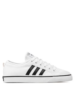 adidas Sneakersy Nizza CQ2333 Biały ze sklepu MODIVO w kategorii Trampki damskie - zdjęcie 170985431