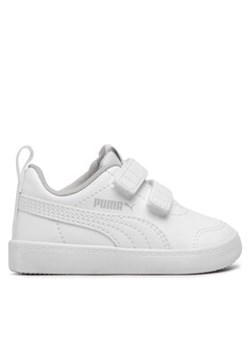 Puma Sneakersy Courtflex V2 V Inf 371544 04 Biały ze sklepu MODIVO w kategorii Trampki dziecięce - zdjęcie 170985533