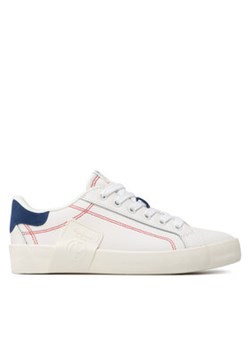 Pepe Jeans Sneakersy Kioto Tech PLS31302 Biały ze sklepu MODIVO w kategorii Trampki damskie - zdjęcie 170985534