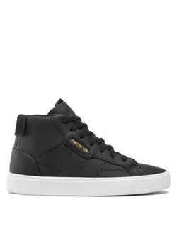 adidas Sneakersy Sleek Mid W EE4727 Czarny ze sklepu MODIVO w kategorii Trampki damskie - zdjęcie 170985570
