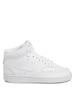 Nike Sneakersy Court Vision Mid CD5436 100 Biały ze sklepu MODIVO w kategorii Buty sportowe damskie - zdjęcie 170985701