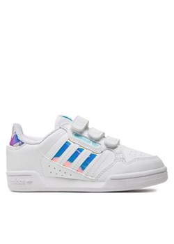 adidas Sneakersy Continental 80 Stripes GZ3257 Biały ze sklepu MODIVO w kategorii Buty sportowe dziecięce - zdjęcie 170985722