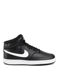 Nike Sneakersy Court Vision Mid CD5436 001 Czarny ze sklepu MODIVO w kategorii Buty sportowe damskie - zdjęcie 170985754