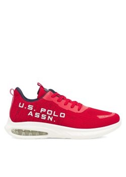 U.S. Polo Assn. Sneakersy ACTIVE001 Czerwony ze sklepu MODIVO w kategorii Buty sportowe męskie - zdjęcie 170985804