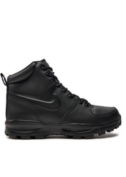 Nike Buty Manoa Leather 454350 003 Czarny ze sklepu MODIVO w kategorii Buty zimowe męskie - zdjęcie 170985830
