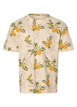 Jack & Jones Koszulka męska - JORTampa Mężczyźni Bawełna beżowy nadruk ze sklepu vangraaf w kategorii T-shirty męskie - zdjęcie 170986473