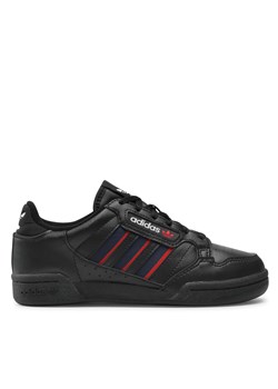 Sneakersy adidas Continental 80 Stripes J FY2698 Czarny ze sklepu eobuwie.pl w kategorii Buty sportowe dziecięce - zdjęcie 170986614