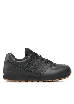 Sneakersy New Balance GC574NBB Czarny ze sklepu eobuwie.pl w kategorii Buty sportowe dziecięce - zdjęcie 170986764