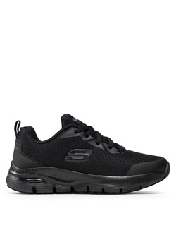 Sneakersy Skechers Arch Fit Sr 108019EC/BLK Black ze sklepu eobuwie.pl w kategorii Buty sportowe damskie - zdjęcie 170986923