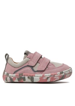Sneakersy Froddo Barefoot Base G3130245-1 S Różowy ze sklepu eobuwie.pl w kategorii Trampki dziecięce - zdjęcie 170986973