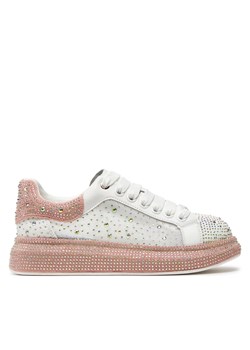 Sneakersy GOE NN2N4016 White/Pink ze sklepu eobuwie.pl w kategorii Buty sportowe damskie - zdjęcie 170987181