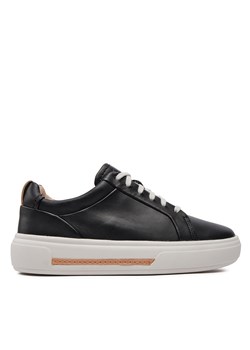 Sneakersy Clarks Hollyhock Walk 26176307 Black Leather ze sklepu eobuwie.pl w kategorii Trampki damskie - zdjęcie 170987302
