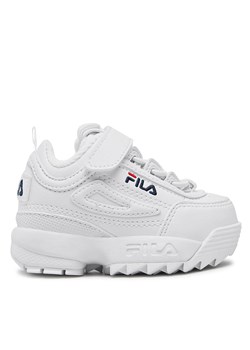 Sneakersy Fila Disruptor E Infants 1011298.1FG White ze sklepu eobuwie.pl w kategorii Buciki niemowlęce - zdjęcie 170987791