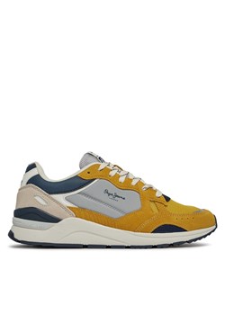 Sneakersy Pepe Jeans X20 Free PMS60010 Żółty ze sklepu eobuwie.pl w kategorii Buty sportowe męskie - zdjęcie 170987831