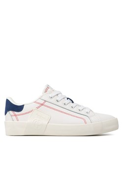 Sneakersy Pepe Jeans Kioto Tech PLS31302 Biały ze sklepu eobuwie.pl w kategorii Trampki damskie - zdjęcie 170987850