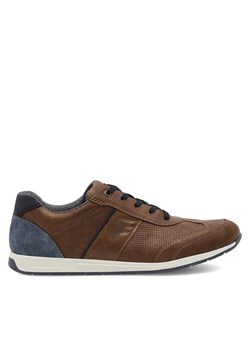 Sneakersy Rieker 11928-25 Brown ze sklepu eobuwie.pl w kategorii Buty sportowe męskie - zdjęcie 170988022